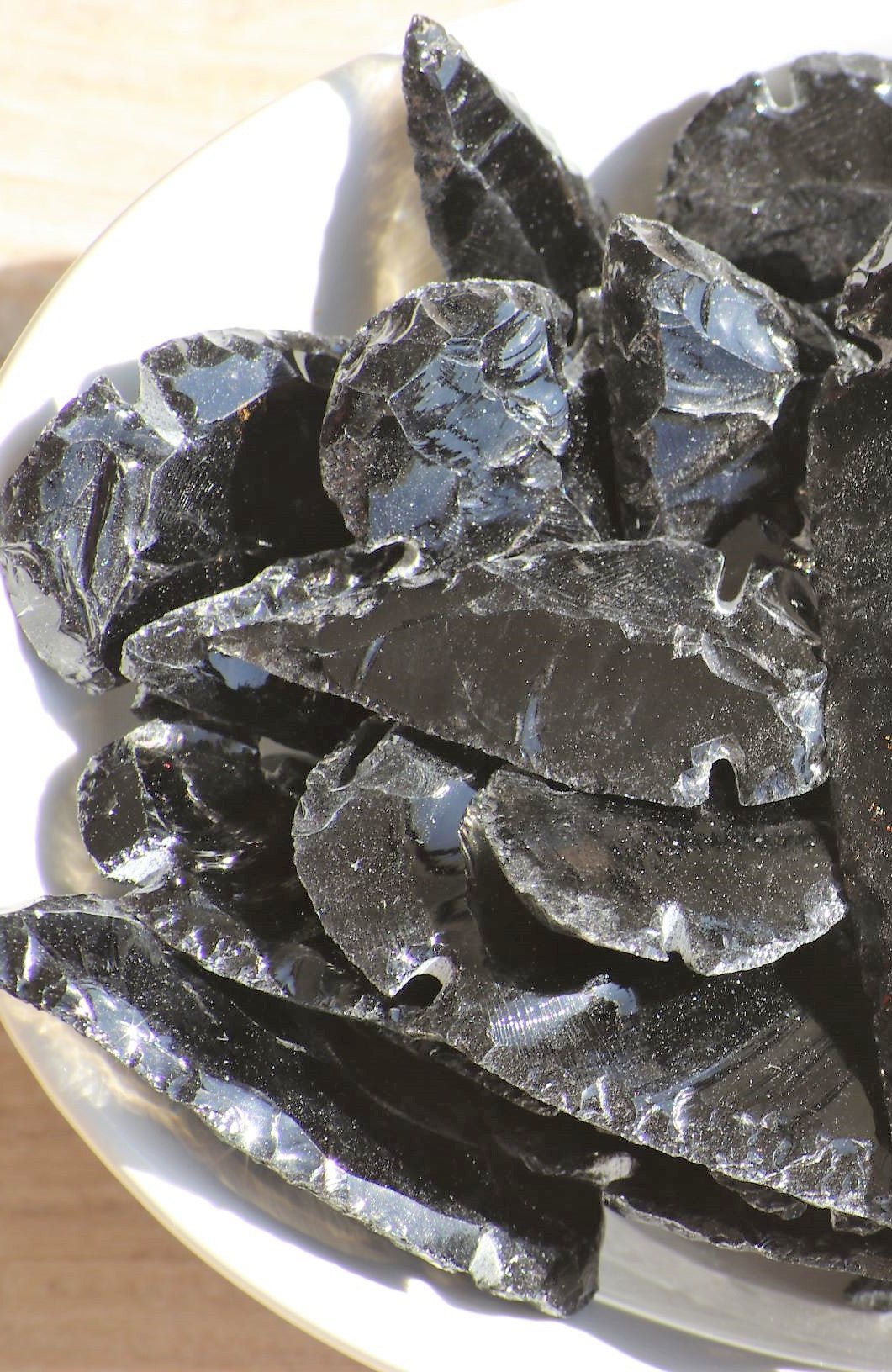 Black Obsidian Arrowhead